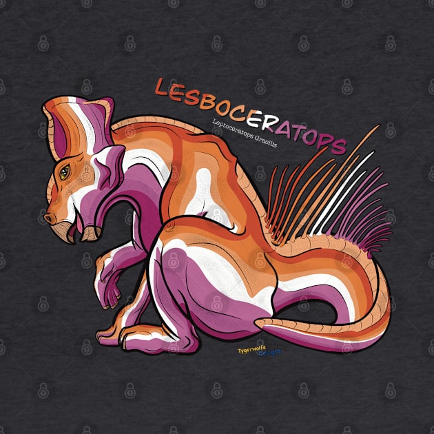 Lesboceratops - Text by tygerwolfe